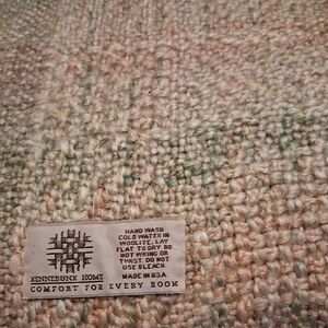 Kennebunk Home Textured Throw Blanket, GUC